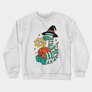 Dinosaur mummy halloween Crewneck Sweatshirt